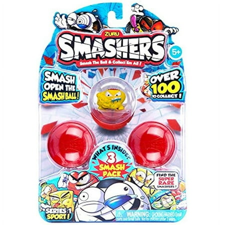 Zuru Smashers Collectible Series 1 Sports Themed 3-Pack