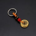 thumbnail image 2 of Delicate Chinese Feng Shui Keychain Lucky Charm Hanging Antique Coins Key Chain Decoration Car Key Ring for Backpack Bag, 2 of 6