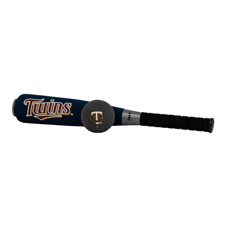 Franklin Sports MLB Minnesota Twins Foam Bat + Ball Set, 21 in