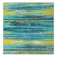 thumbnail image 2 of Unique Loom Outdoor Coastal Collection Area Rug - Ombre (10' Square Multi.Blue/Yellow), 2 of 11