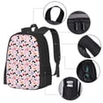 thumbnail image 3 of Daiia Cartoon Cat And Heart Backpack for Men and Women -Durable Backpack Large Capacity, Water-Resistant Bag with Adjustable Straps and Laptop Compartment, 3 of 7
