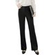 thumbnail image 3 of Pantalones de vestir elásticos para mujer de 28.0 in/30.0 in con bolsillos, regulares, pequeños para trabajo de oficina y negocios, 3 of 5