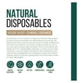 thumbnail image 5 of Chen xin 9 Inch Compostable Paper Plates - Eco-Conscious Disposable Plates Made of Bagasse or Sugarcane Fiber - Microwave, Refrigerator-Safe - Heavy Duty Paper Plates for Dinner - Case of 500, 5 of 7
