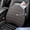 Gray Lumbar Support, variant on Skechers Cozy Fit Lumbar Support Pillow, Memory Foam Back Support Cushion for Car Seat, Ergonomic Back Support for Car Office Chair, Breathable Non-Slip Design,Gray