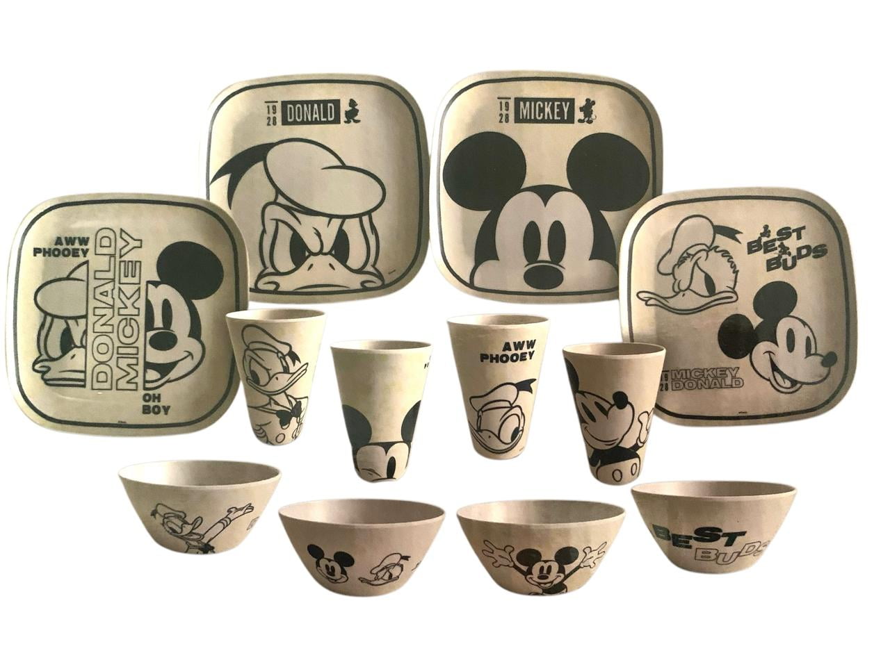 Juego de Vajilla Ambient 21 Disney Star Wars Porcelana 12 Piezas