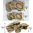 thumbnail image 2 of Bearded Dragon Basking Platform for Tank Accessories, Extra Large Reptile Hide Cave Habit Decor for Snake Ball Python Leopard Gecko Tortoise Turtle Aquarium Fish, Frog Toad House (Turtle Hideout L), 2 of 7