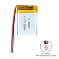 thumbnail image 4 of YDL 3.7V 450mAh Battery 502535 Lithium Polymer Ion Rechargeable Li-ion Li-Po Battery with 2P PH 2.0mm Pitch Connector, 4 of 5