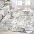 thumbnail image 4 of WYZZHY Large Area Rug Living Room Rugs 8x10  Modern Abstract Area Rug   8x10 Washable Large Bedroom Rug with Non Slip Rubber Backing for Under Dining Table Nursery Home Office Bedroom Ind, 4 of 7