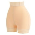 thumbnail image 5 of ZQUUVOU Tummy Control Shapewear for Women Seamless High Waist Boyshorts Underwear Body Shaper Panties Thigh Slimming Shorts Beige A, 5 of 5