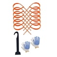 thumbnail image 1 of 12 cadenas genéricas para neumáticos de nieve, tracción de emergencia, cadenas de nieve multifunción antideslizantes para camionetas en caminos, 1 of 8