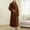 Brown, variant on jobturf Mens Fleece Robe Plus Size Plush Shawl Collar Long Sleeve Bathrobe Fuzzy Fleeec Soft Winter Warm Spa Robes with Pockets