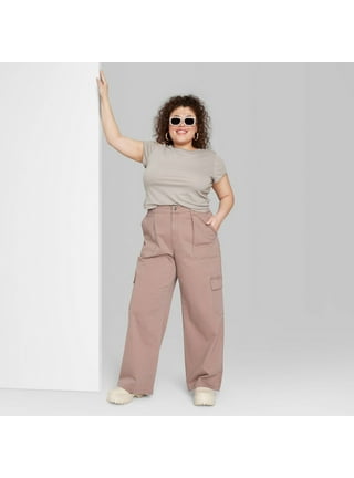 wild fable, Pants & Jumpsuits, Womens Highwaisted Ribbed Lettuce Edge Flare  Pants Wild Fable Multi Sizes
