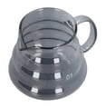 thumbnail image 4 of Coffee Server,Electroplated Grey Coffee Pot Glass Coffee Carafe Hand Coffee Pot Professionally Tested, 4 of 14