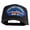Black, variant on USS Oklahoma BB 37 Blue Patched Solid Cotton Twill 5 Panel Prostyle Snap Cap - Navy OSFM
