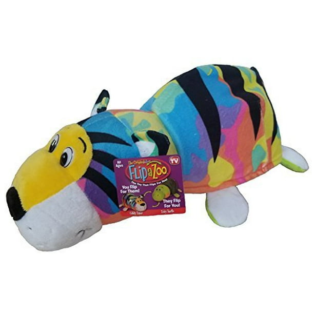 Flipazoo 16' Pillow with 2 Sides of Fun for Everyone Each Huggable