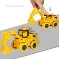 thumbnail image 6 of Godderr Baby Toddler Car Toy Bulldozer Kids Car Toys Excavator Inertia Model Toy Car 3PCS, 6 of 6
