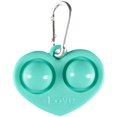 thumbnail image 1 of 2021 New Fidget Dimple Toy Keychain Pendent, Silicone Bubbles Flipping Board Toy, Stress Relief Simple Sensory Dimple Toy for Concentration Training, Hand Exercise Educational Toy for Kid Adult (#17), 1 of 8