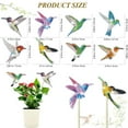 thumbnail image 4 of Diamond Art Birds 8 Pack, DIY Plant Stake Garden Decor, Birds Diamond Dots for Adults, Jewel Art Painting Kits, Mini Gem Arts and Crafts, 4 of 10