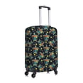 thumbnail image 3 of Xecao Colorful Turtles print Elastic Luggage Cover, with double-sided print , is perfect for travel, business, and daily use, 3 of 9