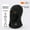 Black, variant on Hood Balaclava Face Mask – Cold Weather Ski Mask, Breathable, Moisture-Wicking, and Helmet-Compatible - One Size with gloves