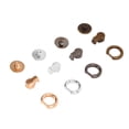 thumbnail image 2 of 20pcs D Ring Rivets Iron Alloy Round Head Screw Rivets with Pull Rings 4 Colors DIY Accessory Leather Craft Screw Rivets, 2 of 14