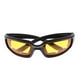 thumbnail image 4 of 3x Gafas de a Prueba de Polvo para Motocicleta Ahumado Amarillo Claro Acolchado, 4 of 8