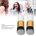 thumbnail image 4 of Chubby Makeup Brush, Durable 2Pcs Face Makeup Brush Soft Bristles  For Home, 4 of 8