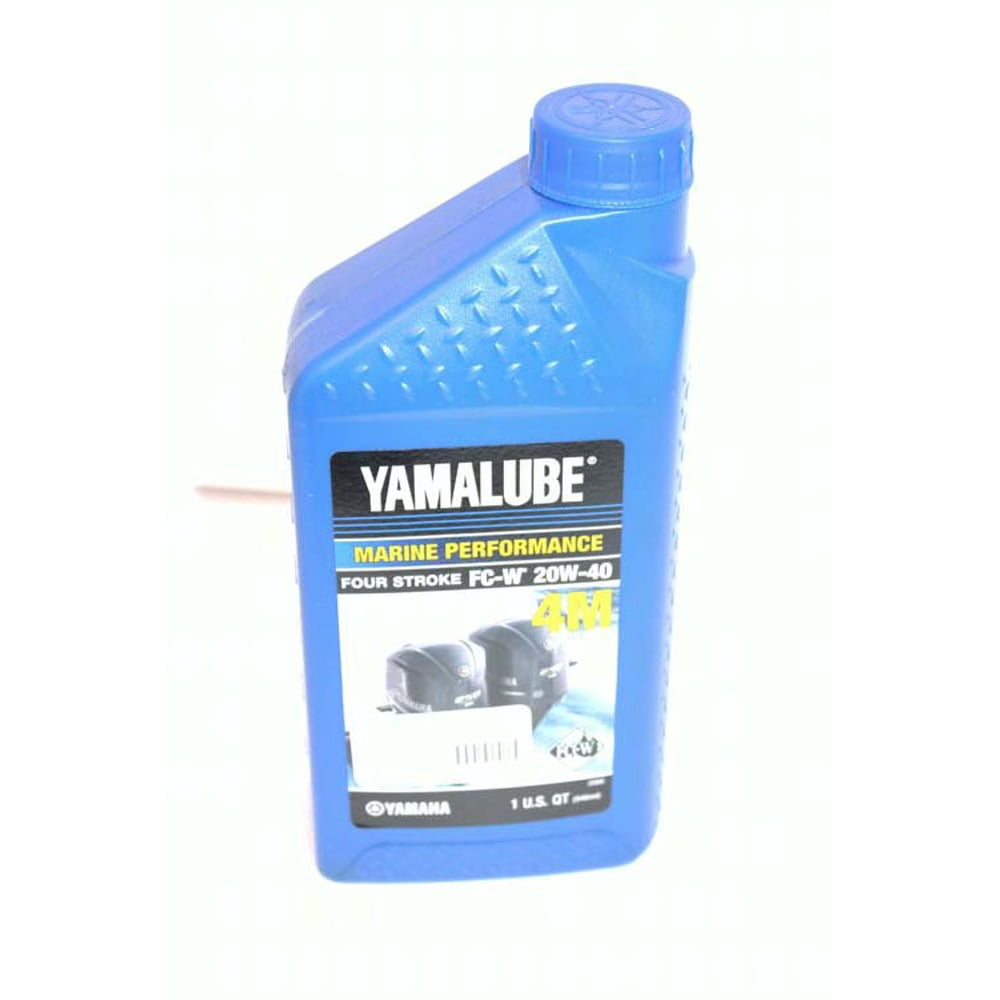 Yamaha LUB-20W40-FC-12 LUB-20W40-FC-12 Yamalube 20W40 Marine Oil NMMA ...