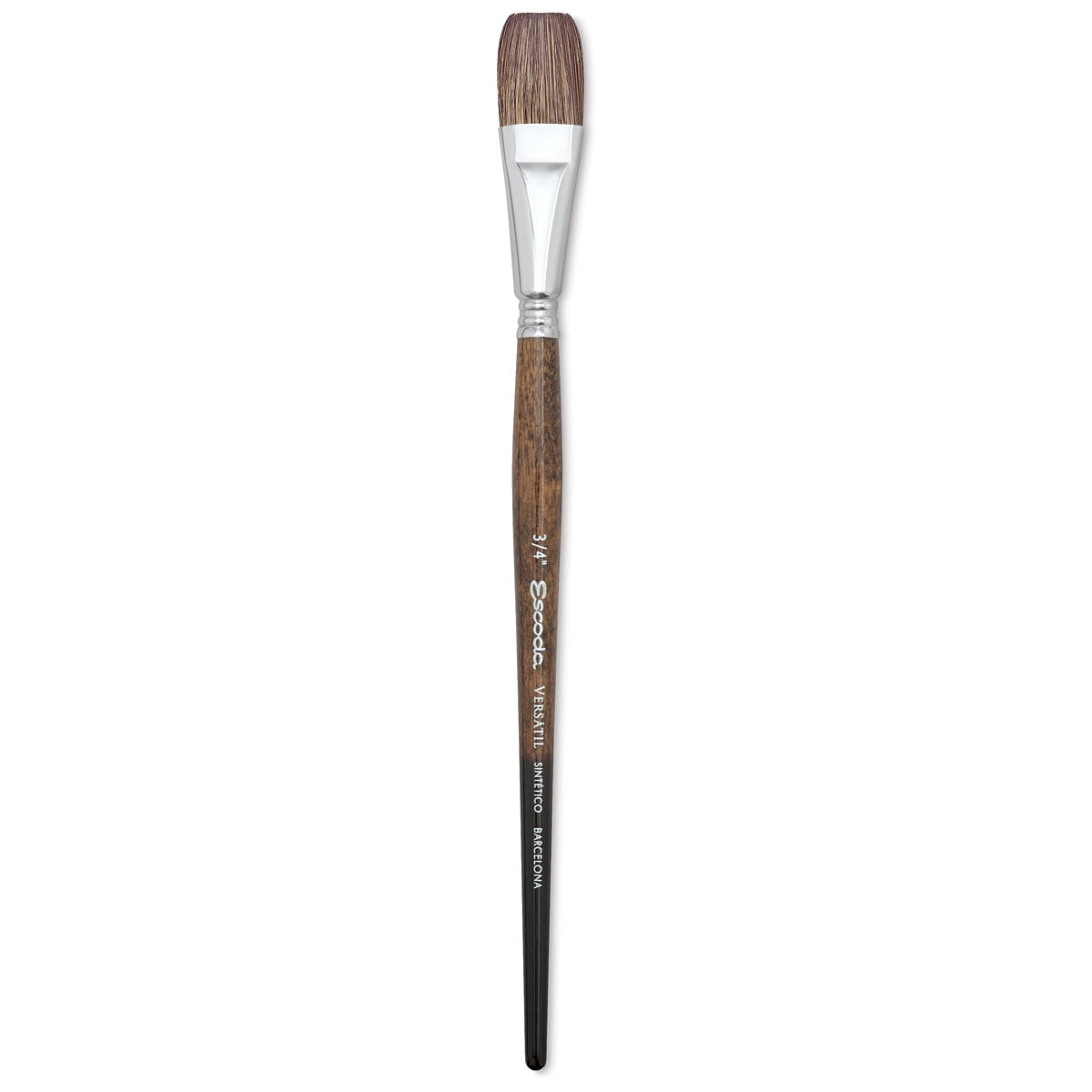 Escoda Versatil Brush - Flat Wash, Size 3/4", Short Handled