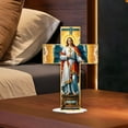 thumbnail image 4 of YIKA Christmas Decoration Acrylic Standing Decorative Signage Ornament Valentine's Day Mom's Day Father's Day Easter Crafts Gifts For People, 4 of 6