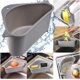 thumbnail image 3 of Cesta de colador de fregadero de 2 piezas, cesta de colador de fregadero de cocina, cesta de colador de fregadero de esquina para fregadero, colador de alimentos o estante de almacenamiento, 3 of 4
