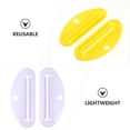 thumbnail image 2 of KAKOWELY 10pcs Bathroom Toothpaste Tube Squeezer Toothpaste Clips Cream Squeezers,3.54X"X1.5"X0.31", 2 of 4