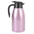 thumbnail image 1 of Stainless Steel Coffee Carafe, Thermal Coffee Carafe Easy Cleanup Long Durability 2L Multipurpose  for Tea for Milk, 1 of 7
