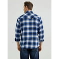 thumbnail image 2 of Wrangler Retro Flannel Blue/black Plaid - Mens Shirt  - 112355364, 2 of 4