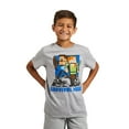 thumbnail image 7 of Minecraft Boom Survival Mode 3-Pack Boy's Crew Neck Short Sleeve T-shirt Combo Set, 7 of 7