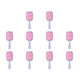 thumbnail image 1 of Cepillo Pelo Salón Masaje Cuero Cabelludo Con Peine Cojín Aire Dientes Anchos (blanco Rosa), 1 of 8