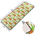 thumbnail image 2 of Dreamtimes Leprechaun Gnome Shamrocks Hallway Runner Rug 2'x6' Kitchen Rug with Rubber Backing St Patrick's Day Non Slip Entryway Rug Runner Washable Soft Area Rug for Hallway Bedroom Kitchen Decor, 2 of 6