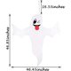 thumbnail image 2 of Fantasma De Halloween Decoración Colgante Hallowmas Decoración Al Aire Libre Fantasma Colgante Blanco Reutilizable Para Drenaje De Patio Delantero Porche Delantero 2 Uds Yuarrent HA037280-00, 2 of 6
