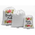 thumbnail image 2 of Darling Souvenir White Bride Tribe Bachelorette Party Supplies Favor Bags&nbsp;Drawstring Pouches&nbsp;15 Pieces, 2 of 5