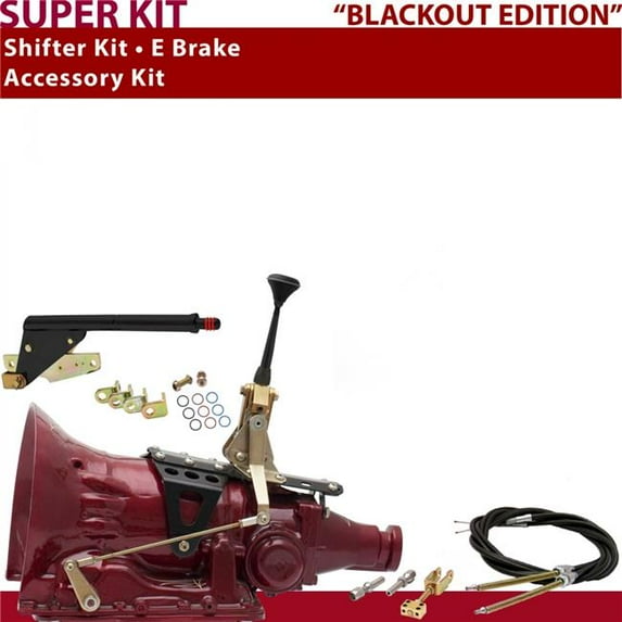 American Shifter 700R4 Shifter Kit 6 in. E-Brake Cable for C8C54