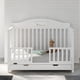 thumbnail image 2 of Barandilla de seguridad para niños pequeños Graco para cuna Storkcraft, blanca, 2 of 5