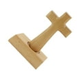 thumbnail image 2 of Decodeary Cross Decor Handcrafted Wooden Cross Ornament For Faith-Based Home Accents Gift Type2, 2 of 6