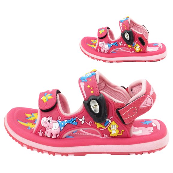 Classic Kids Sandals for Girls: SNAP LOCK Closue, Waterproof, Slip-resistant
