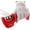 Red, variant on 4-in-1 Kitchen Knife Accessories: 3-Stage Knife Sharpener Helps Repair, Restore and Polish Blades and Cut-Resistant Glove