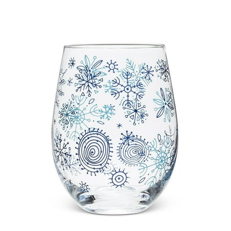 

Set of 6 Snowflakes Stemless Goblet