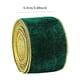 thumbnail image 4 of Cinta De Terciopelo Arrugado Color Caqui De 6, 35 Cm (2, 5 Pulgadas), Envoltorio De Regalo Navideo, Carrete De 91, 44 M (100 Yardas), Para Decoraciones, Manualidades, Coronas, Artculos, Ukhbmc, 4 of 9