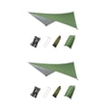 thumbnail image 1 of Yuarrent Durable Tent Tarp 230x140cm Fly Tent Cloth Tarpaulin Ground Green Canopy Tipo 1 2Conjunto, 1 of 1