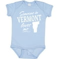 thumbnail image 3 of Inktastic Someone in Vermont Loves Me Boys or Girls Baby Bodysuit, 3 of 5