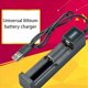thumbnail image 3 of 10X Cargador de BateríA USB 1 Ranura Cargador de BateríA de Litio Recargable de Carga RáPida Universal para 18650 26650 14500 16340, 3 of 5