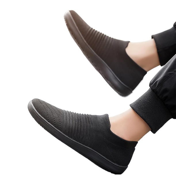 Zapatos Casuales Caminando Descalzos Caja Ancha Mujeres Hombres Cero Caída Ancho para Interiores